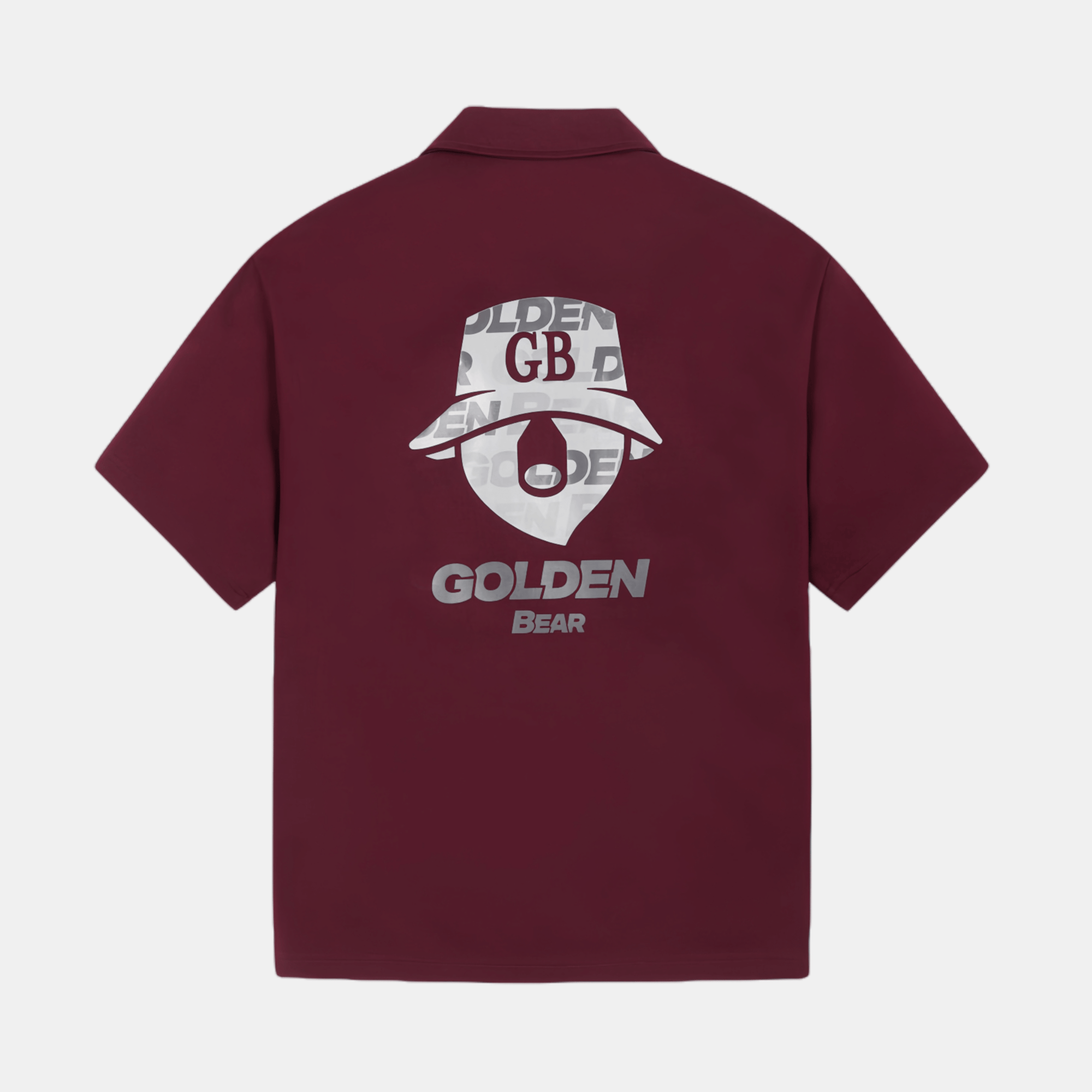 Golden Bear Men&#39;s Half - Zip Sweatshirt - Red - Erthe Golf