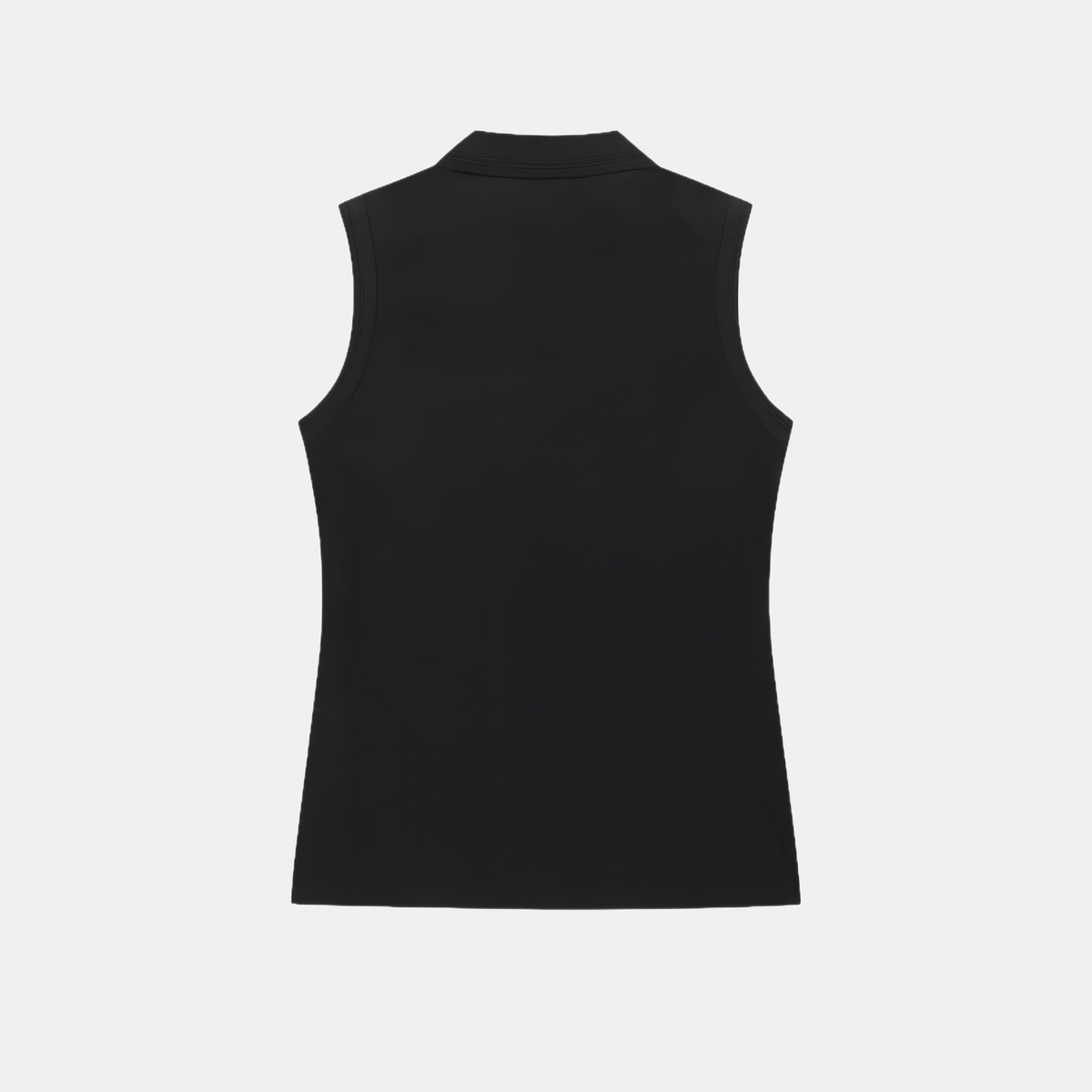 Golden Bear Women's Sleeveless Polo - Black - Erthe Golf