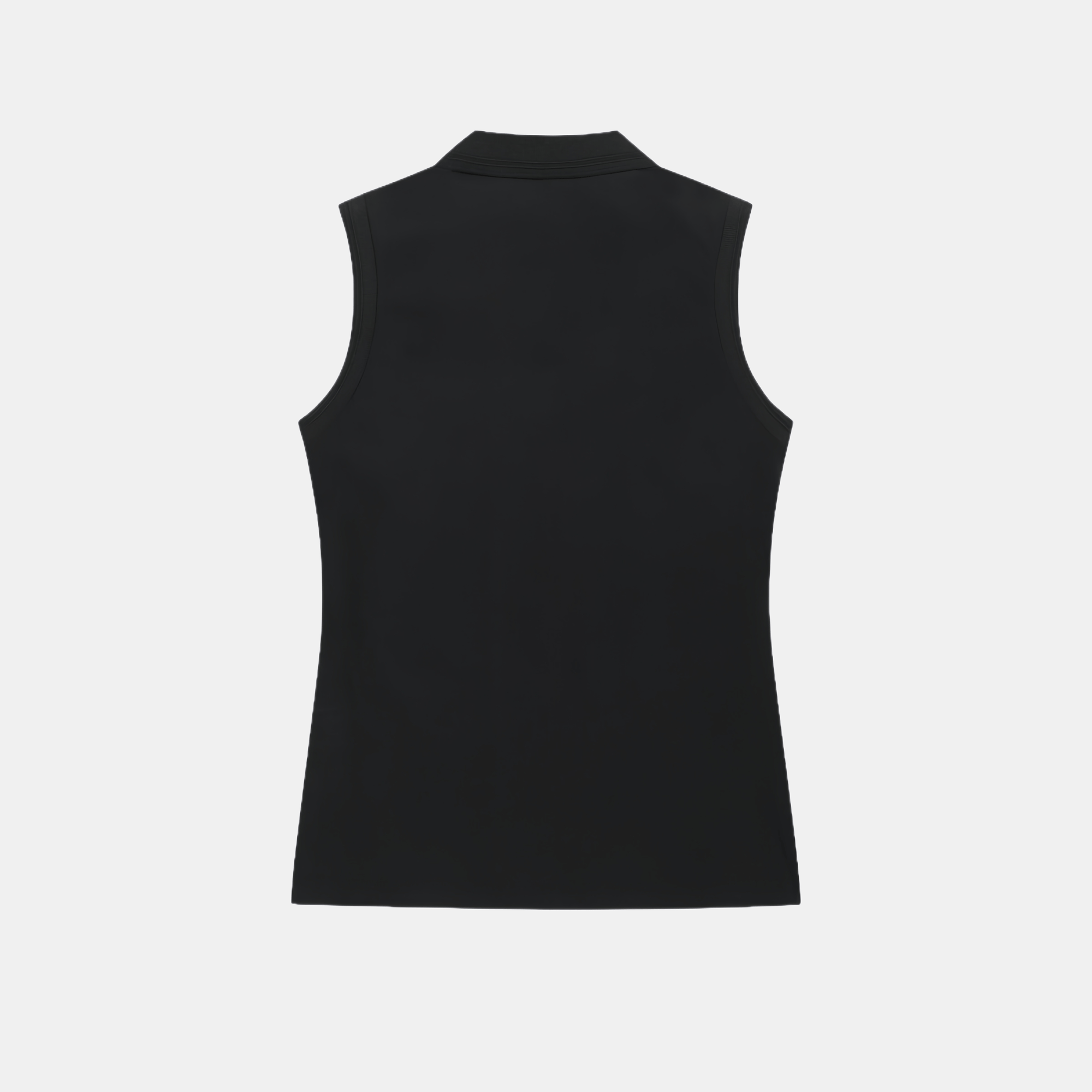 Golden Bear Women's Sleeveless Polo - Black - Erthe Golf