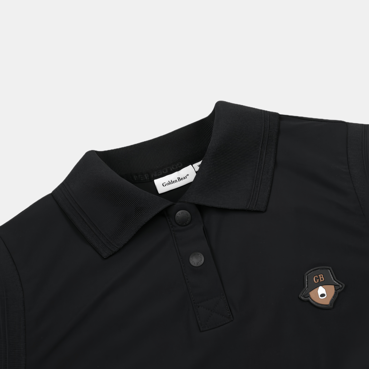 Golden Bear Women's Sleeveless Polo - Black - Erthe Golf
