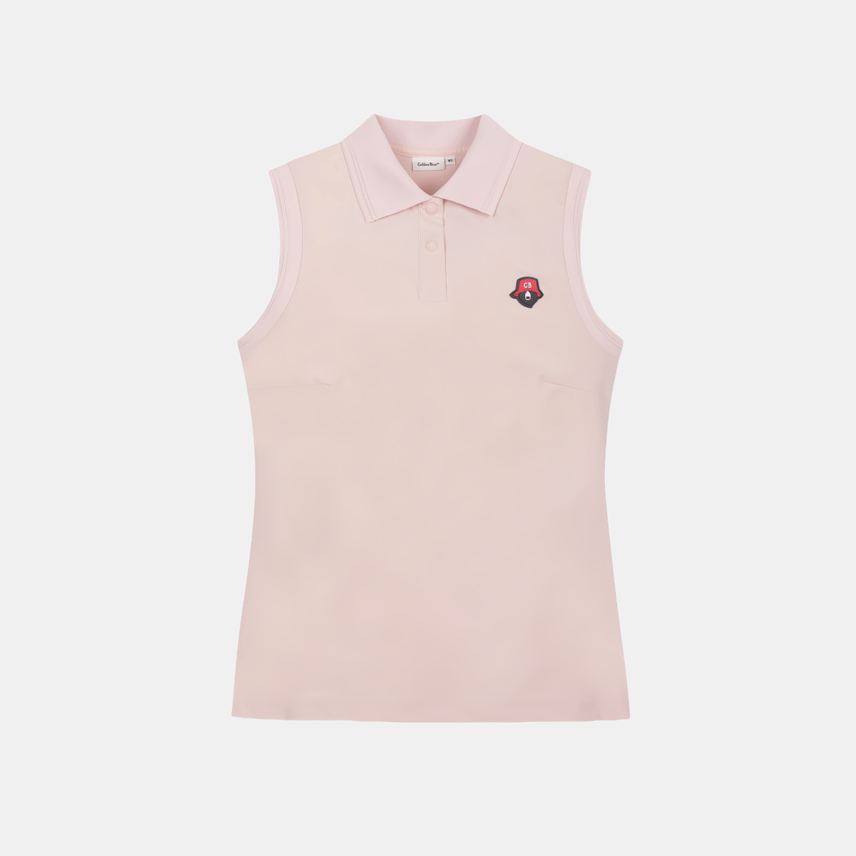 Golden Bear Women's Sleeveless Polo - Pink - Erthe Golf