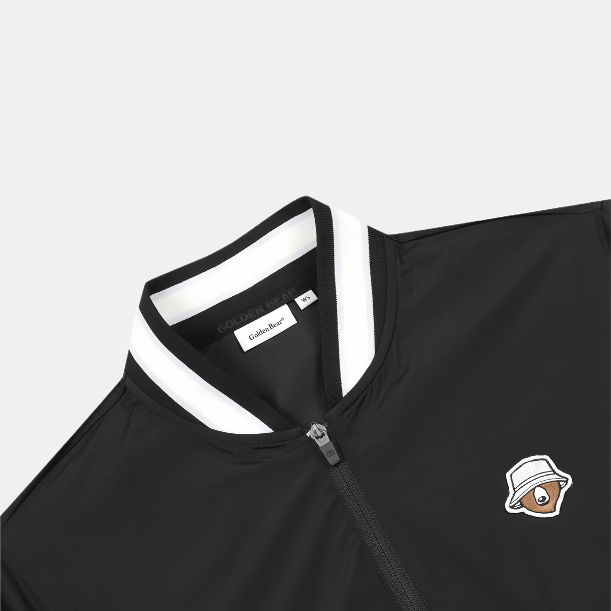 Golden Bear Women's Woven Jacket - Black - Erthe Golf
