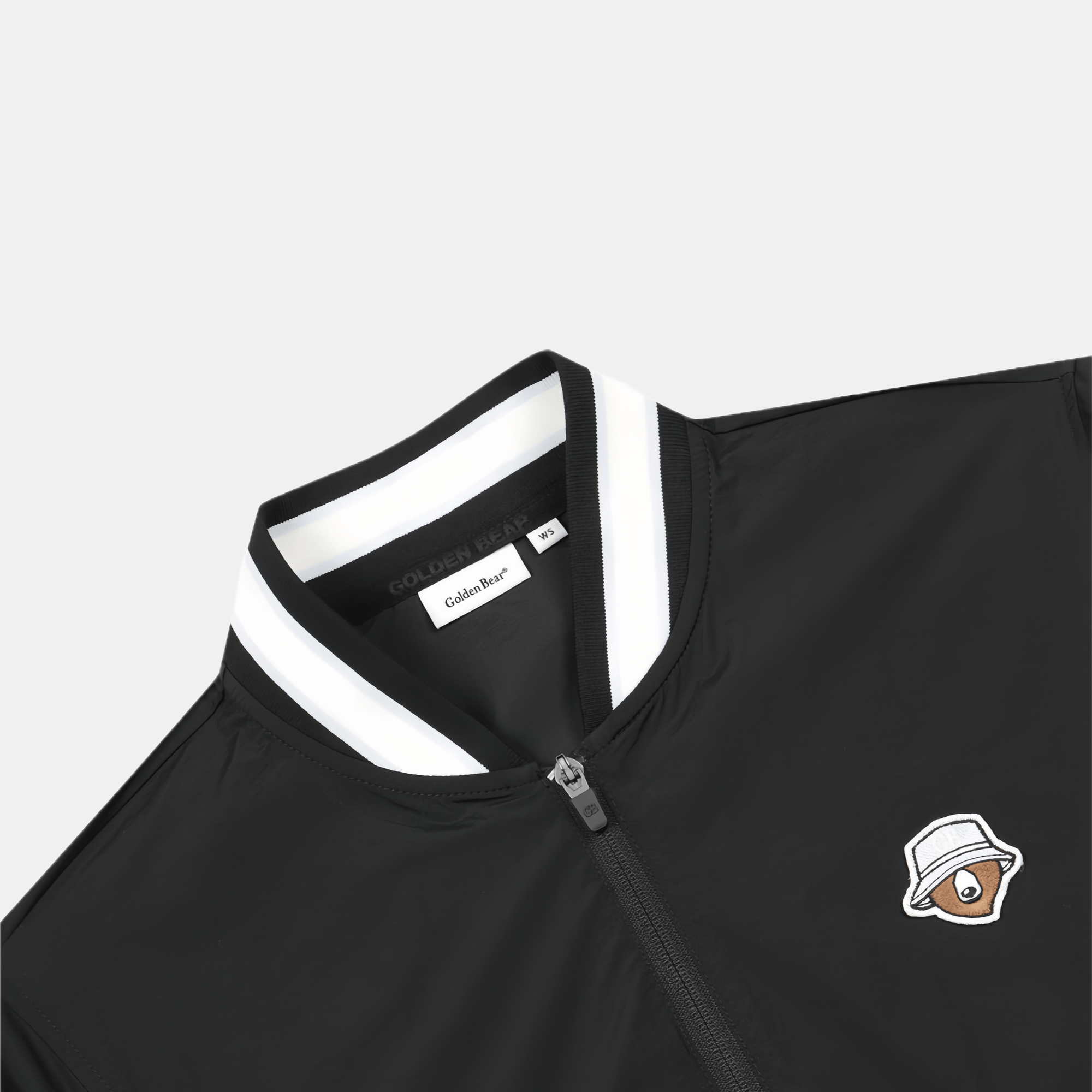 Golden Bear Women's Woven Jacket - Black - Erthe Golf