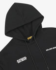 [Golden Bear x Batman] Unisex Backgraphic Hoodie - Black - Erthe Golf
