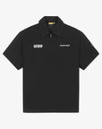[Golden Bear x Batman] Unisex Polo Zip - Up - Black - Erthe Golf