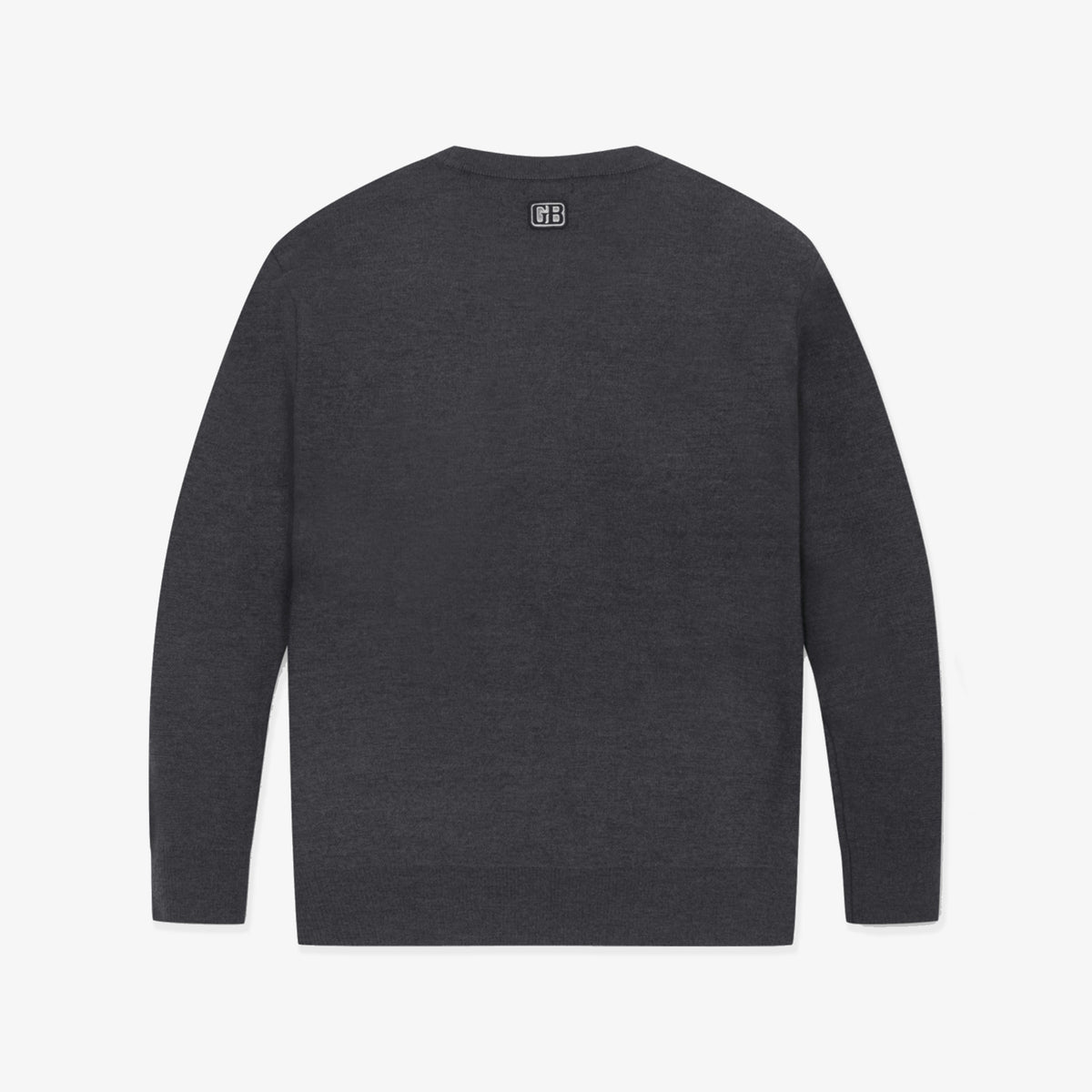 [Golden Bear x Batman] Men's Graphic Jacquard Knit - Black - Erthe Golf