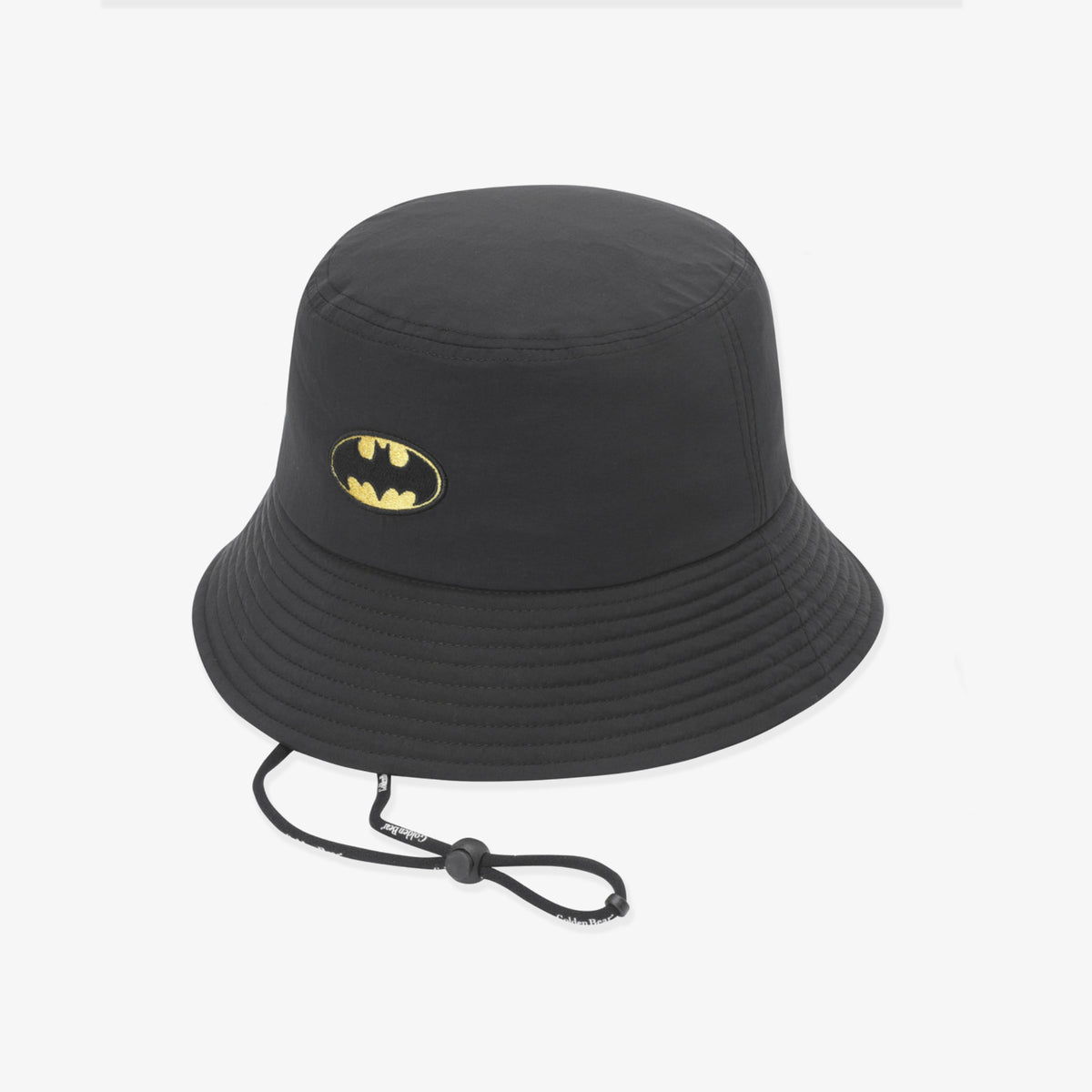[Golden Bear x Batman] Unisex Batman Graphic Bucket Hat - Black - Erthe Golf