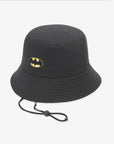 [Golden Bear x Batman] Unisex Batman Graphic Bucket Hat - Black - Erthe Golf