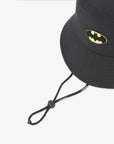[Golden Bear x Batman] Unisex Batman Graphic Bucket Hat - Black - Erthe Golf