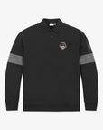 Men's Collar Sweatshirt - Black - Erthe Golf