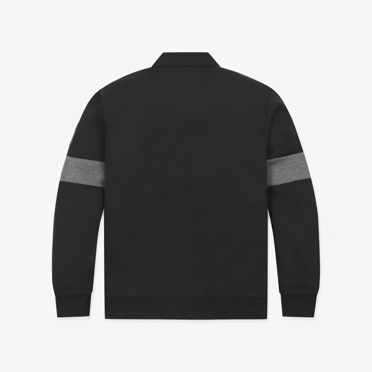 Men's Collar Sweatshirt - Black - Erthe Golf