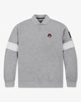 Men's Collar Sweatshirt - Gray - Erthe Golf
