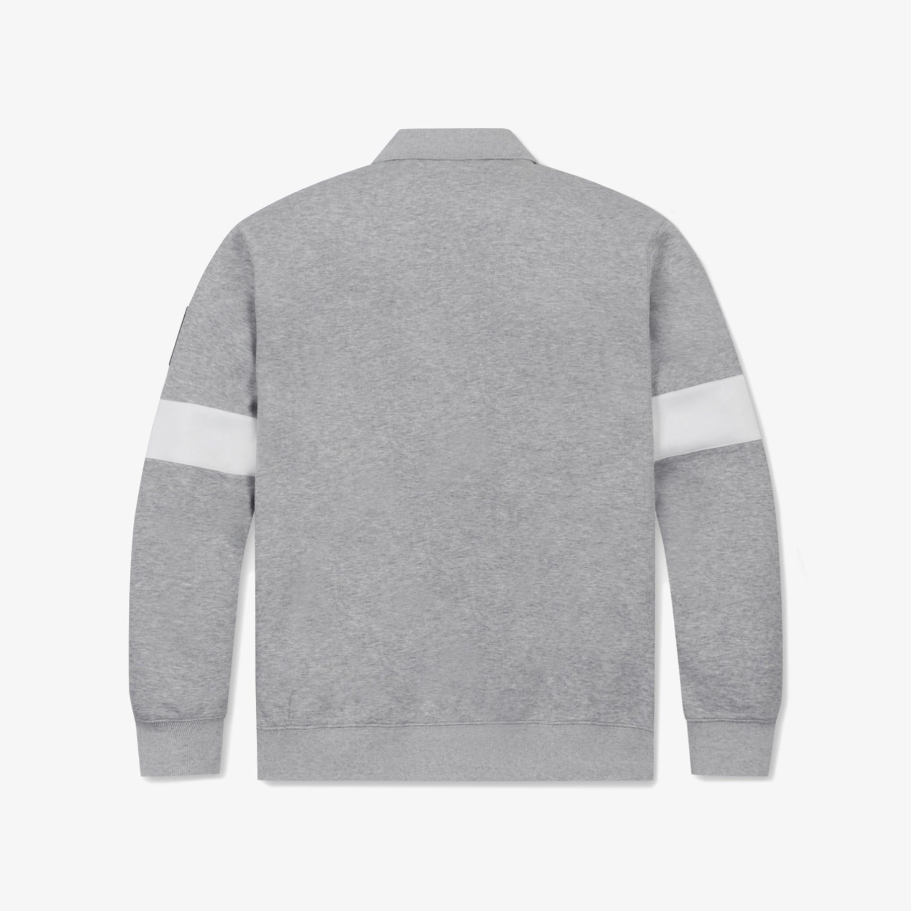 Men's Collar Sweatshirt - Gray - Erthe Golf