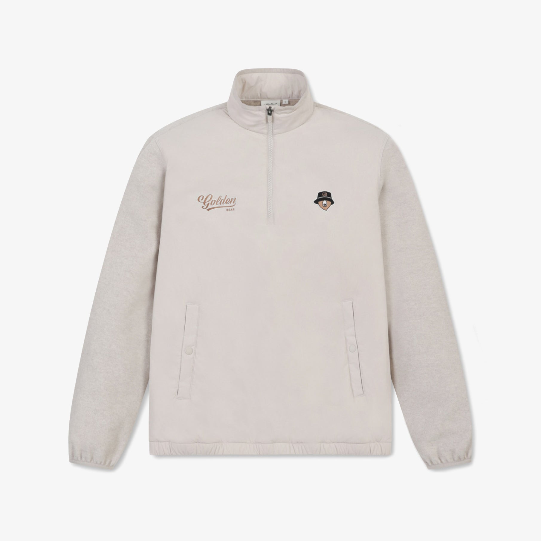 Men's Hybrid Jacket - Beige - Erthe Golf