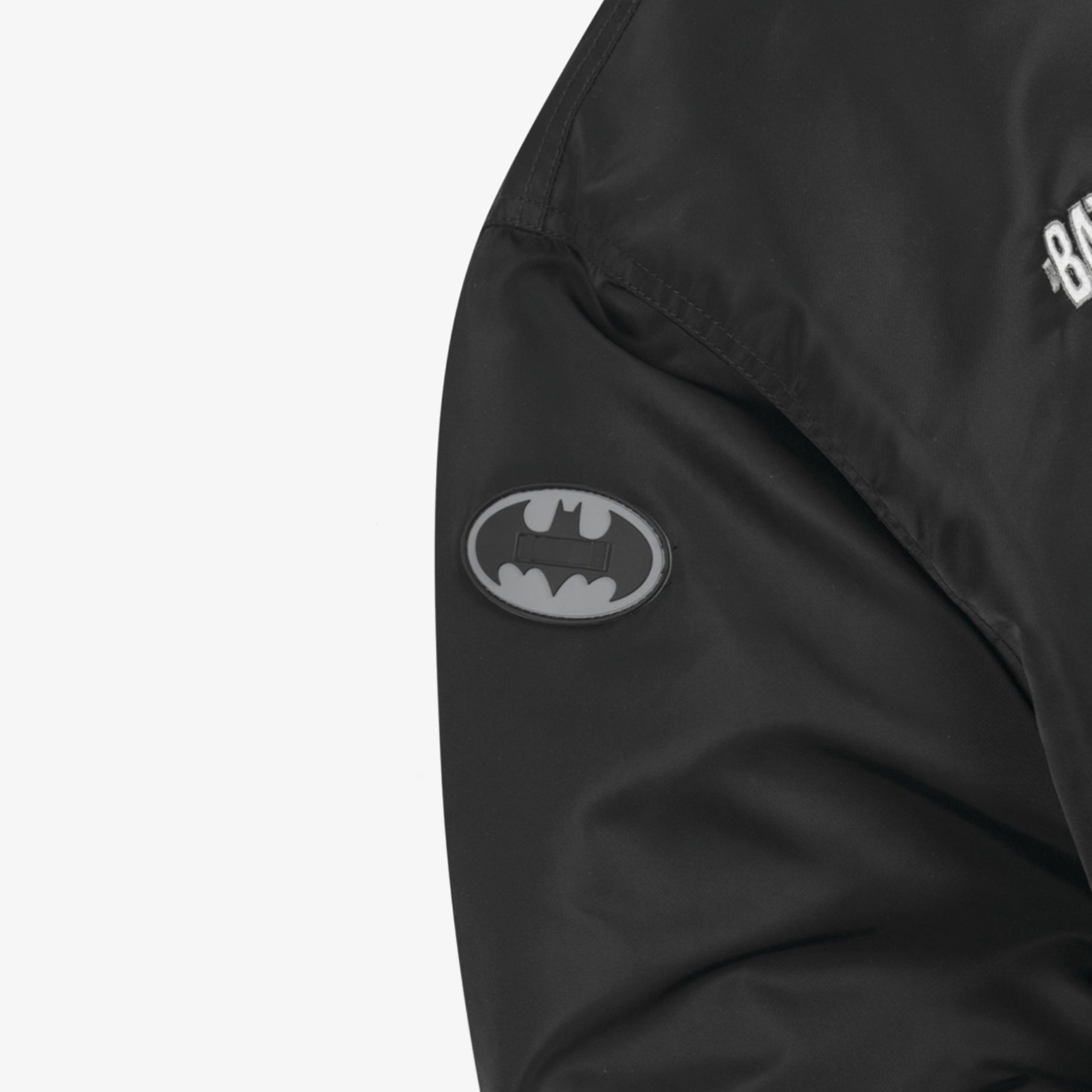[Golden Bear X Batman] Unisex Graphic MA - 1 Jacket - Black - Erthe Golf
