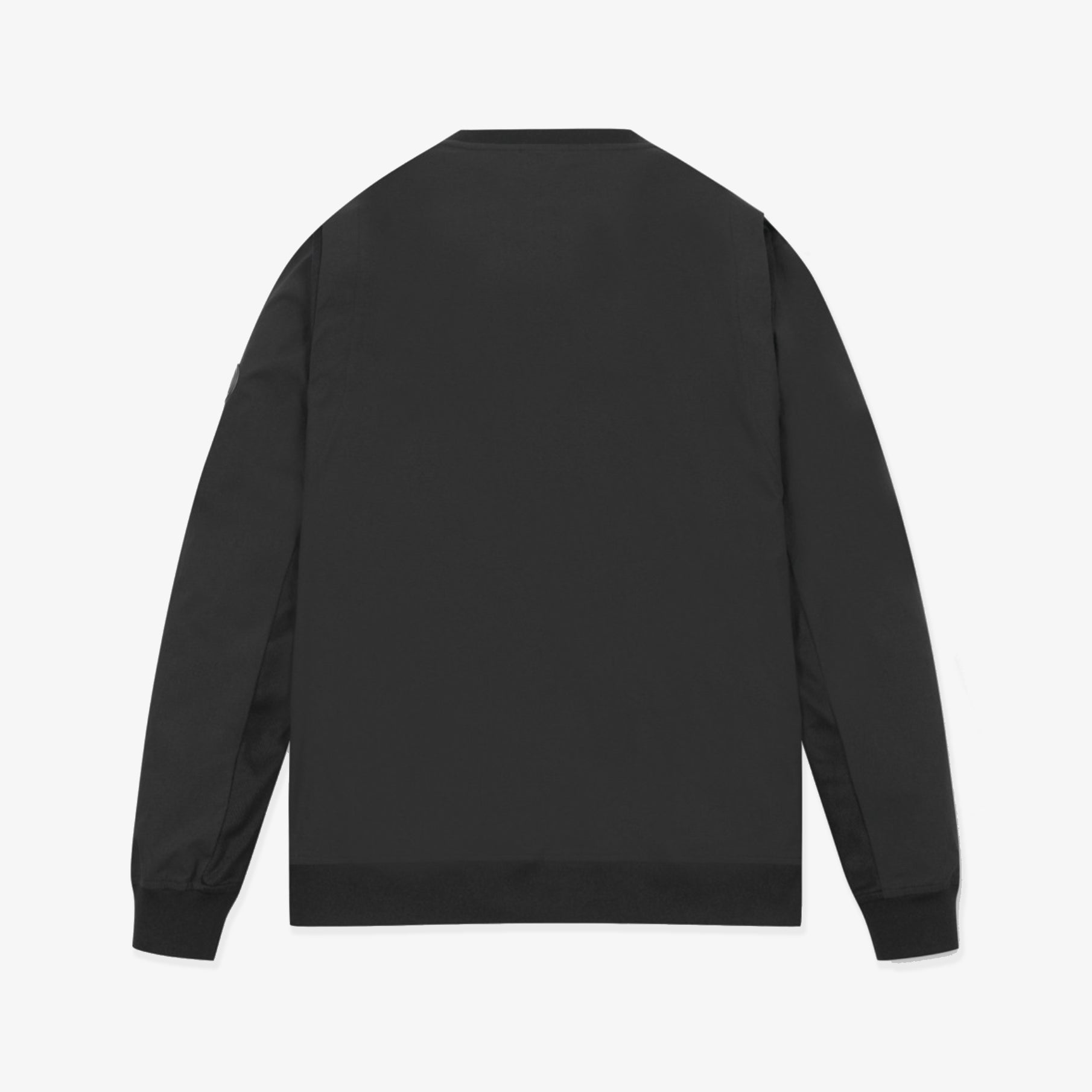 [Golden Bear x Batman] Men&#39;s Mesh Woven Sweatshirt - Black - Erthe Golf