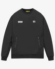 [Golden Bear x Batman] Men's Mesh Woven Sweatshirt - Black - Erthe Golf