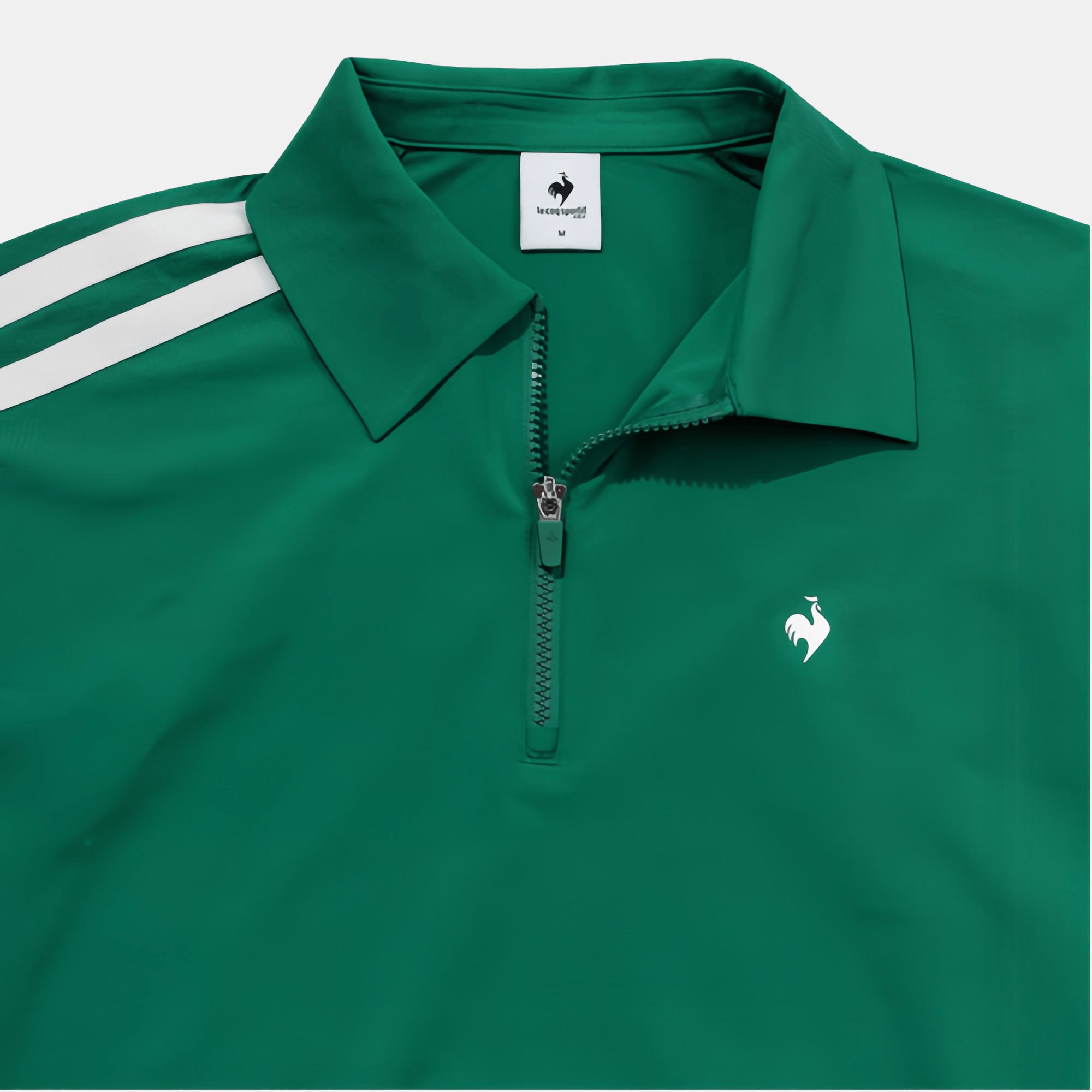 Le Coq Golf Men's Strip Hoodie - Green - Erthe Golf