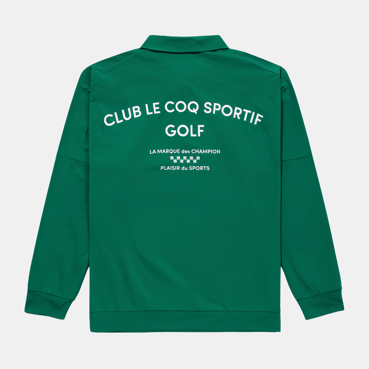 Le Coq Golf Men's Strip Hoodie - Green - Erthe Golf