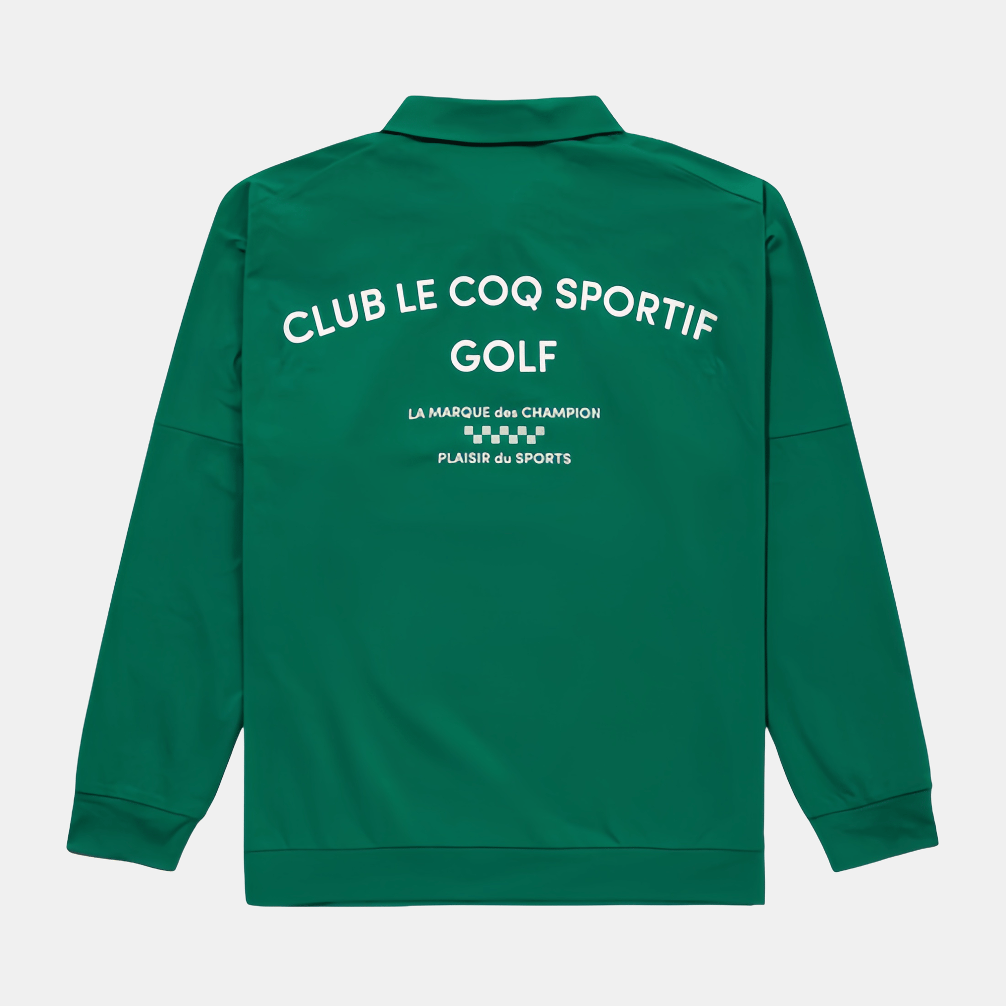 Le Coq Golf Men's Strip Hoodie - Green - Erthe Golf
