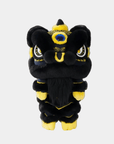 Lion Dance Golf Driver Cover - Black and Gold - Erthe Golf