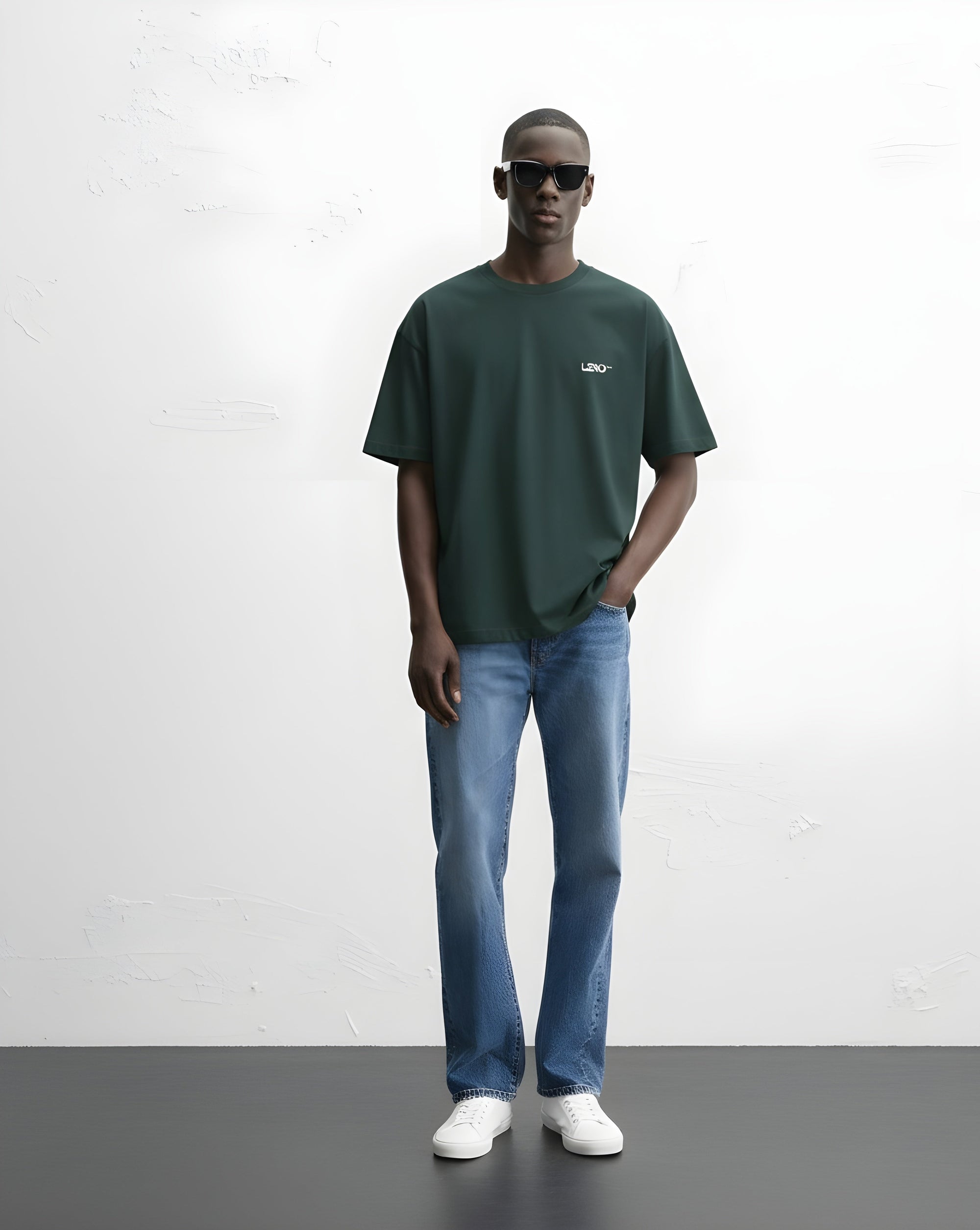 Lend Golf Unisex Swing T-shirt - Dark green - Erthe Golf
