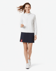 Keypote Women Jacket Skirt Set - White/Navy - Erthe Golf