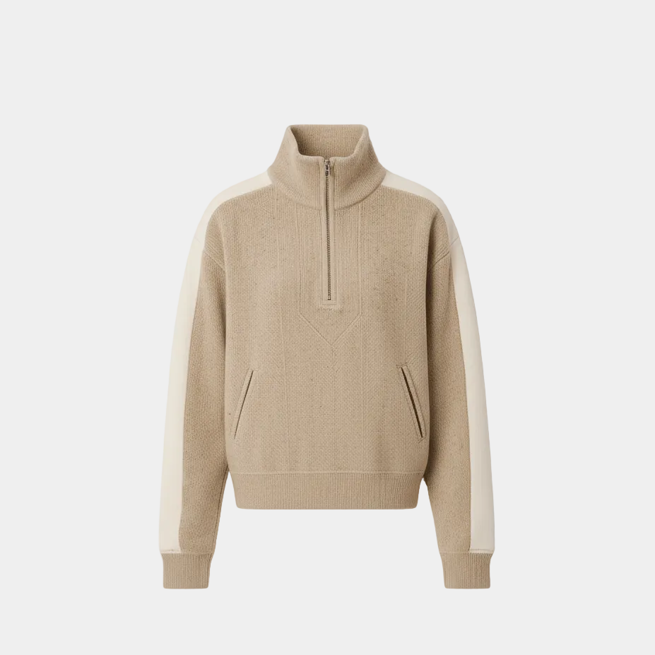 Men's Sweater - Khaki - Erthe Golf