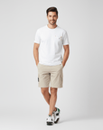 Men's Golf T-Shirt Khaki Swing Set - Erthe Golf