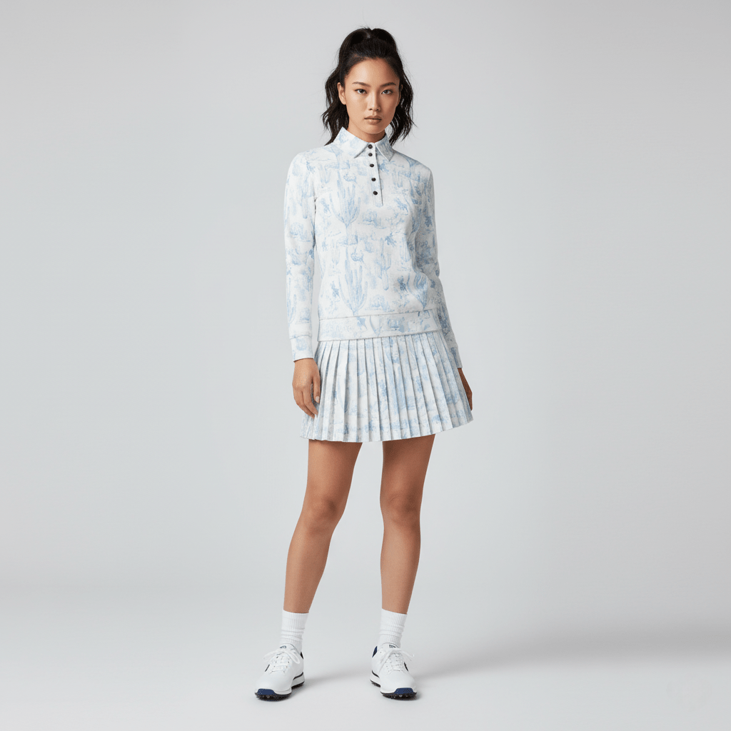 Head Golf Women Cactus Skirt Set - White - Erthe Golf