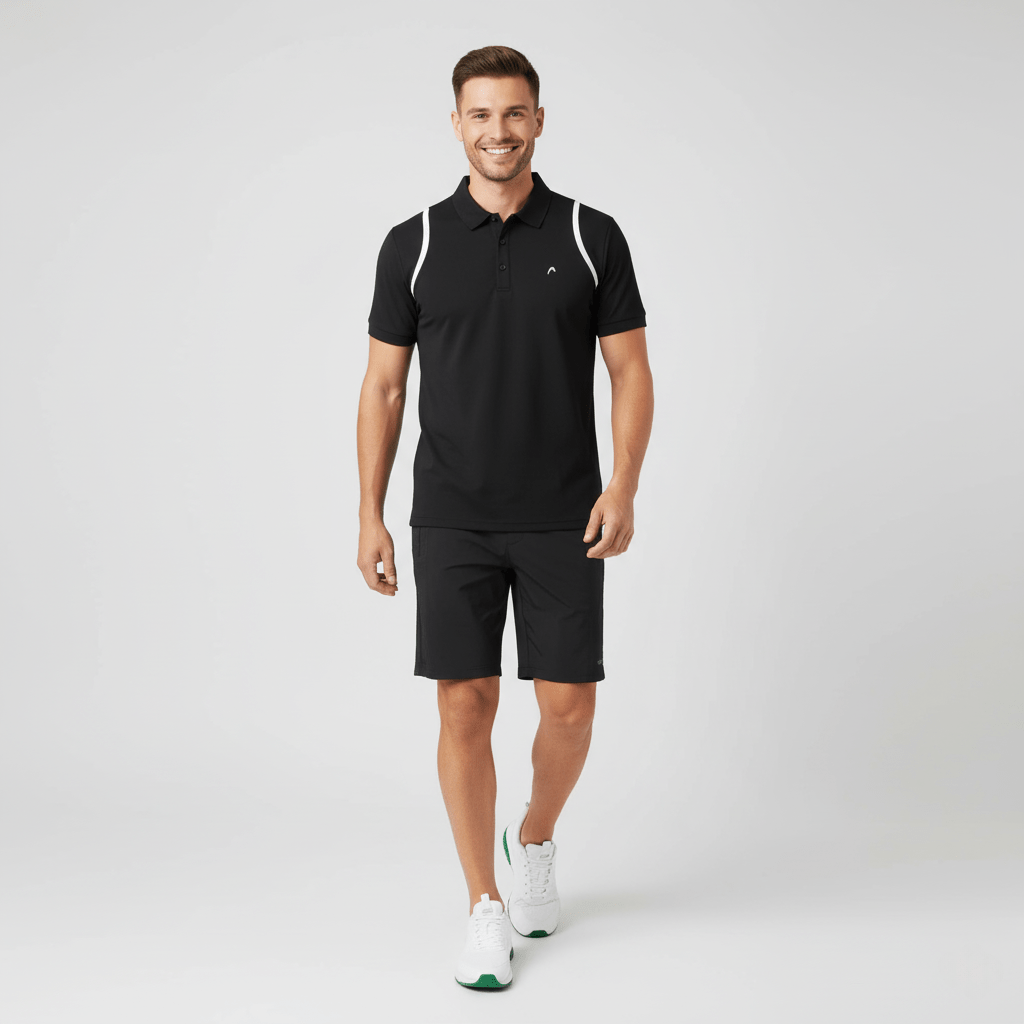Head Golf Men Shorts Set - Black - Erthe Golf