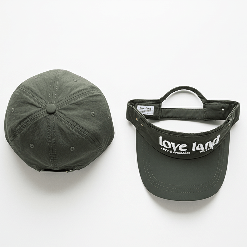 Detachable Cap - Green - Erthe Golf