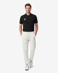 Keypote Men Polo Pants Set - Black/White - Erthe Golf