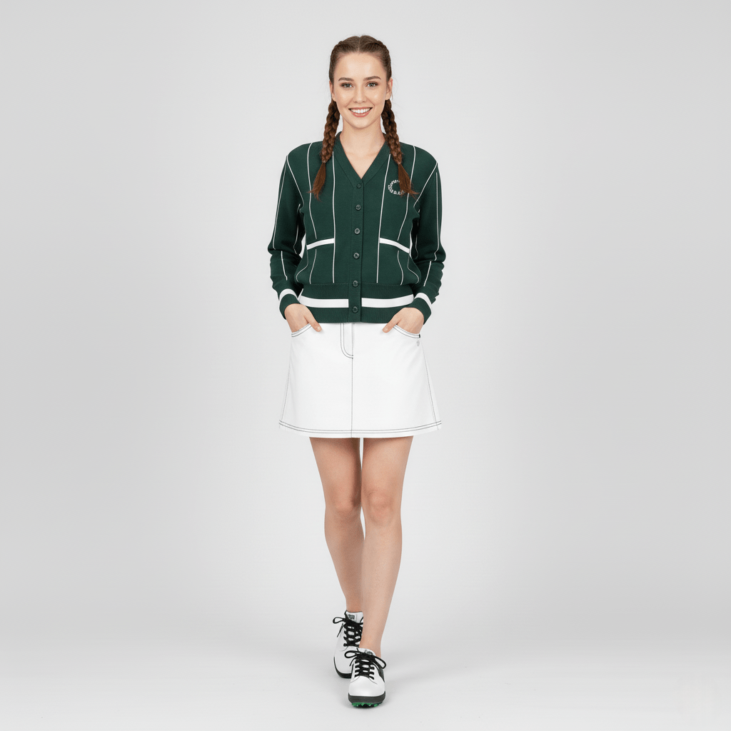 WAAC Women&#39;s Cardigan Skort Set - Erthe Golf