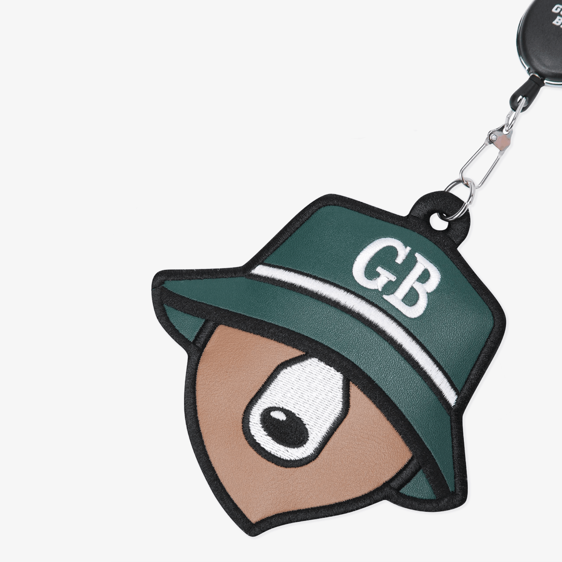 Bucket Bear Ball Towel - Green - Erthe Golf