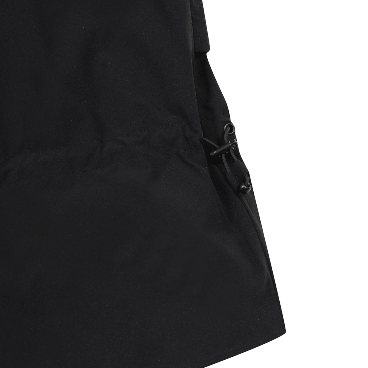 Women's V - Neck Midi Woven Vest - Black - Erthe Golf