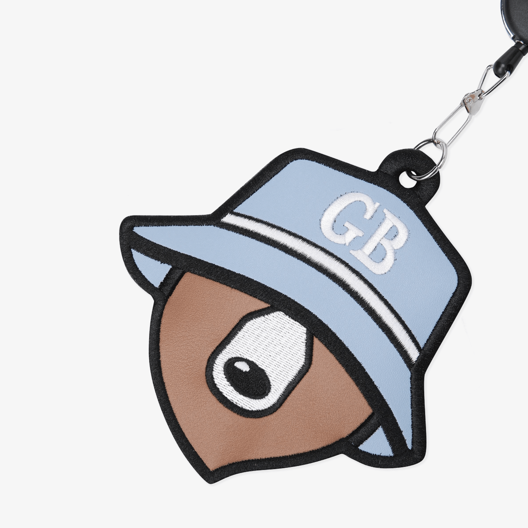 Bucket Bear Ball Towel - Blue - Erthe Golf