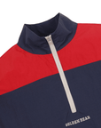 Men's Colorblock Anorak - Red - Erthe Golf
