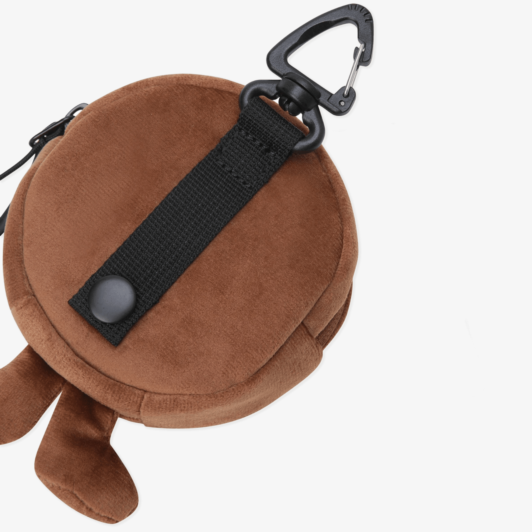 Bear Circle Ball Pouch - Red - Erthe Golf