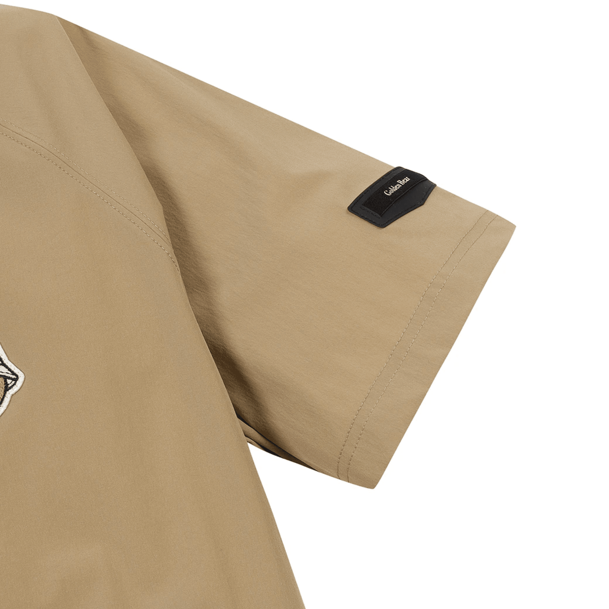 Women's Woven Crewneck Tee Set - Beige - Erthe Golf