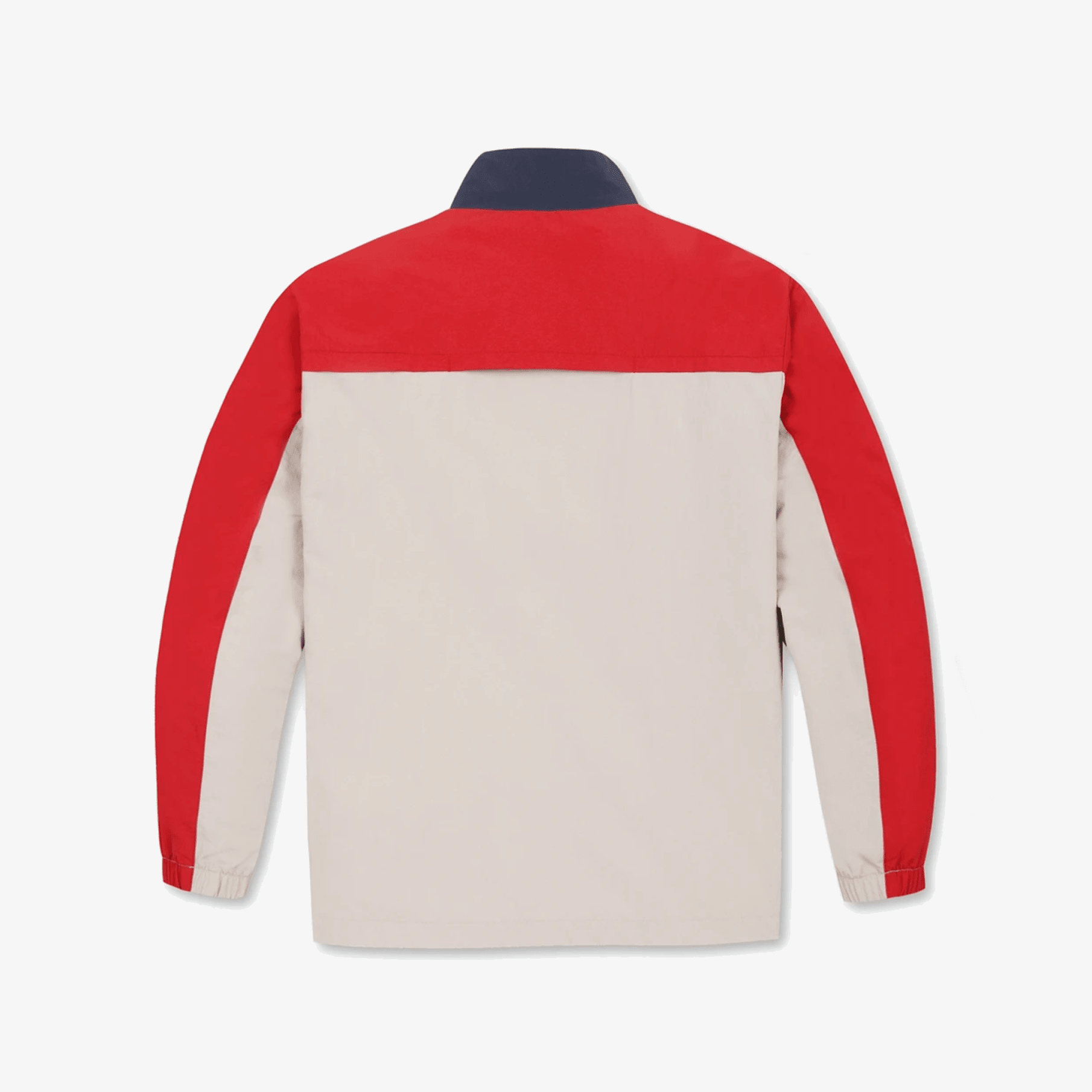 Men's Colorblock Anorak - Red - Erthe Golf