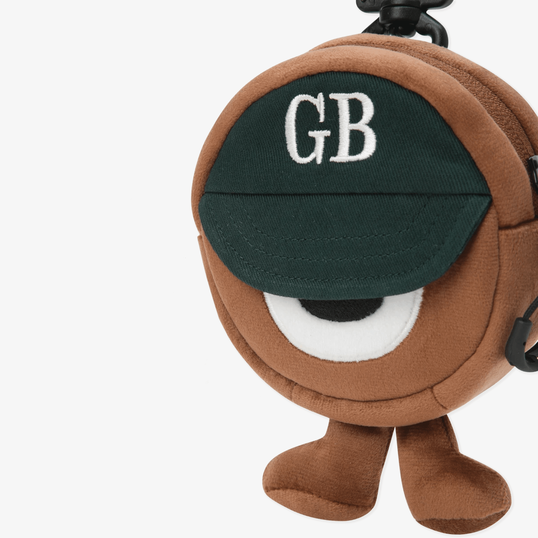 Bear Circle Ball Pouch - Green - Erthe Golf