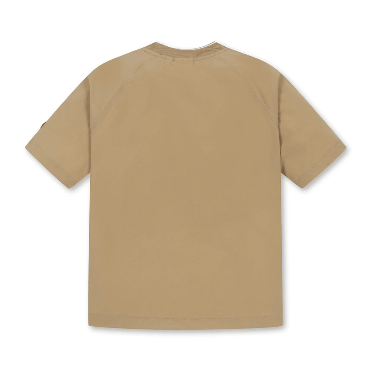Women's Woven Crewneck Tee Set - Beige - Erthe Golf