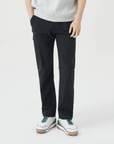 Men's Hidden Pocket Straight Pants - Black - Erthe Golf