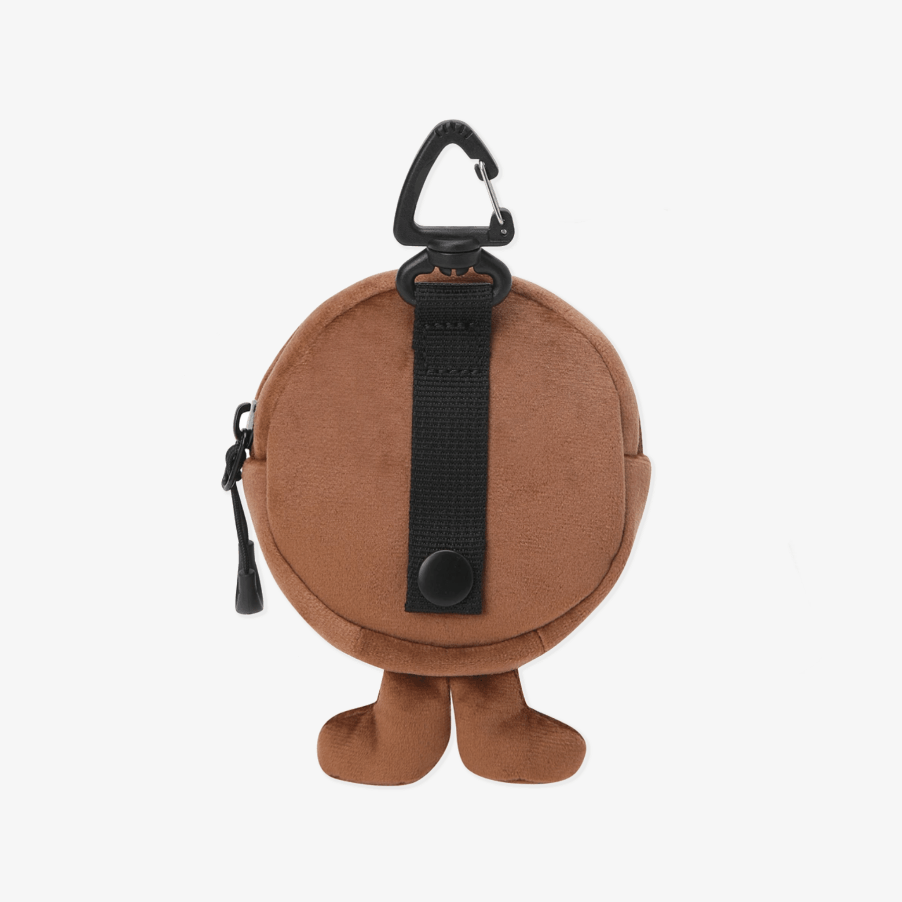 Bear Circle Ball Pouch - Red - Erthe Golf