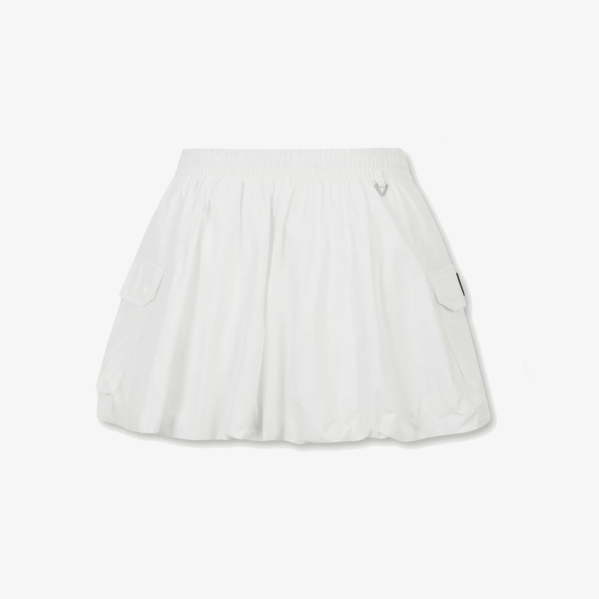 Women's Ballon - fit Skirt - White - Erthe Golf