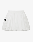 Women's Ballon - fit Skirt - White - Erthe Golf