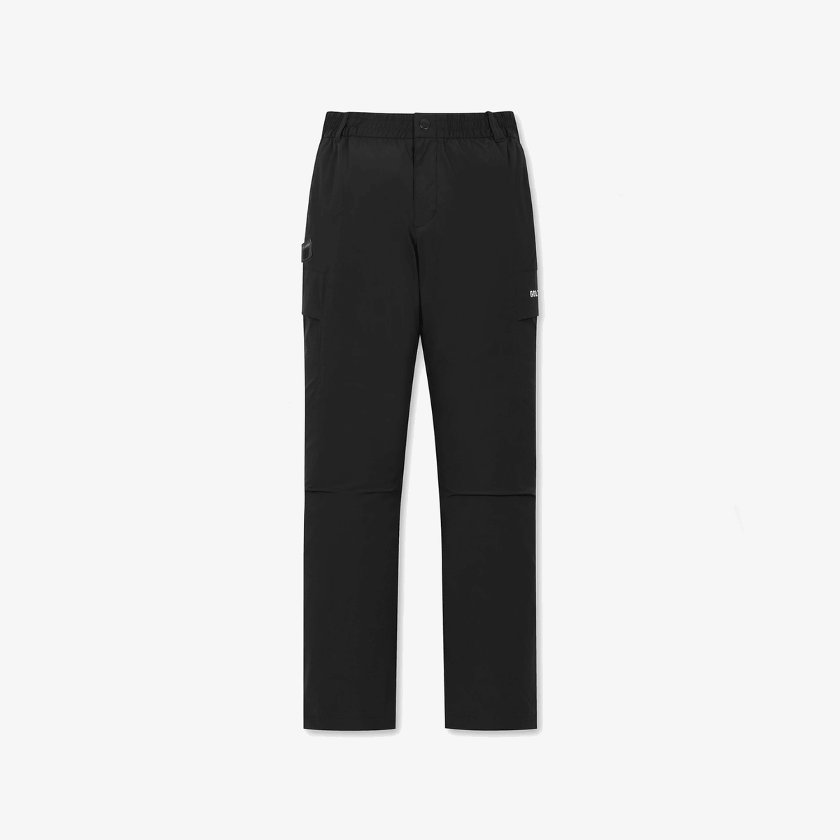 Men's Hidden Pocket Straight Pants - Black - Erthe Golf