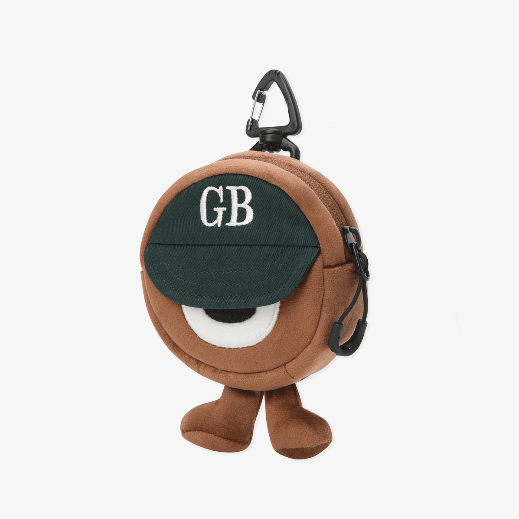 Bear Circle Ball Pouch - Green - Erthe Golf