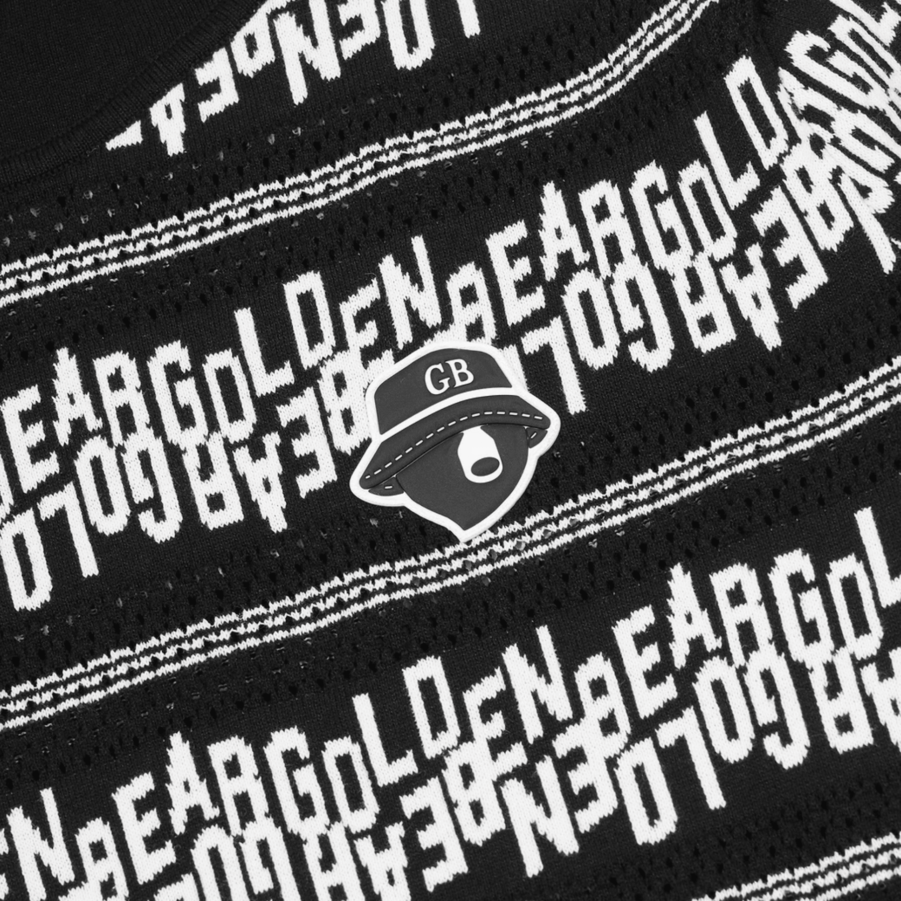 Women's Striped Letter Hoodie Sweater - Black - Erthe Golf